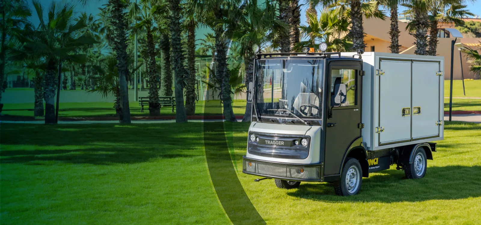 TRAGGER LC-S700 elektrikli atık toplama ve yük aracı